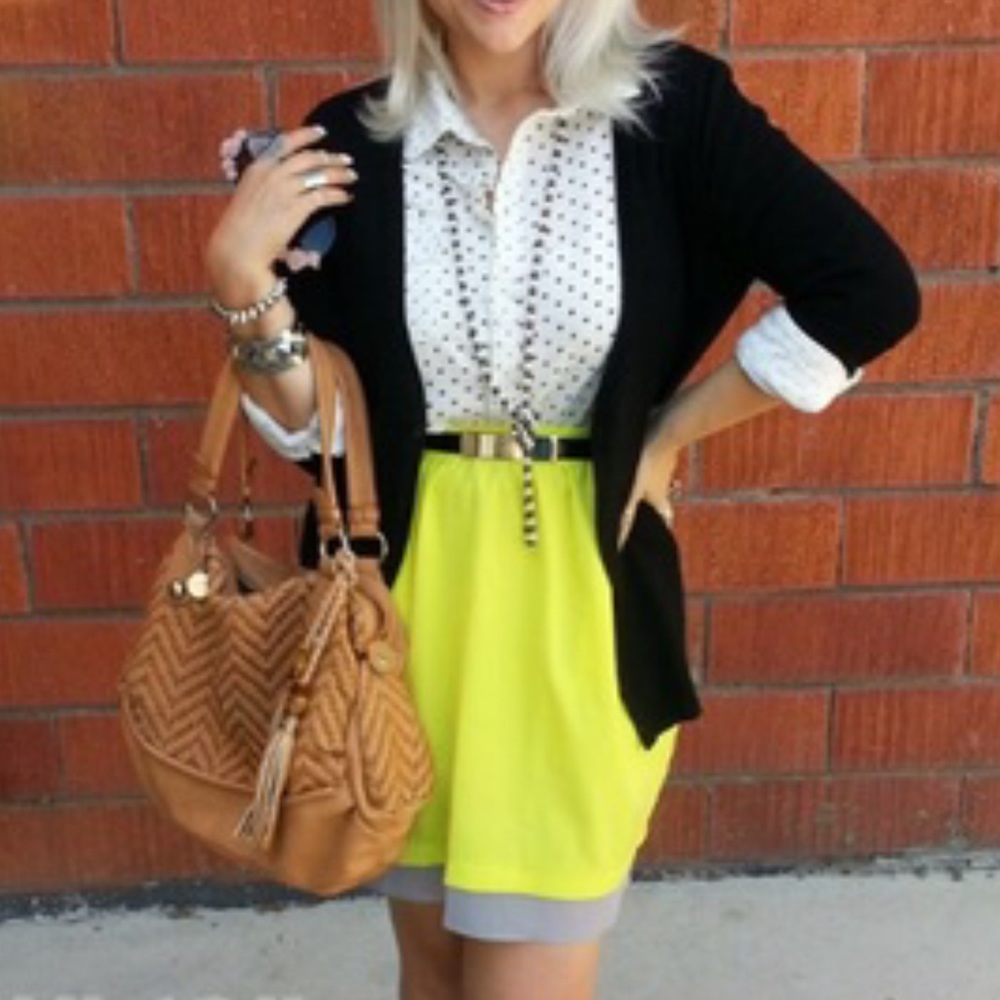 NWT! Yellow Mossimo Skirt